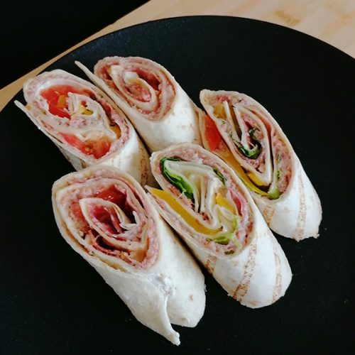 Salami Wraps (5 Stück)